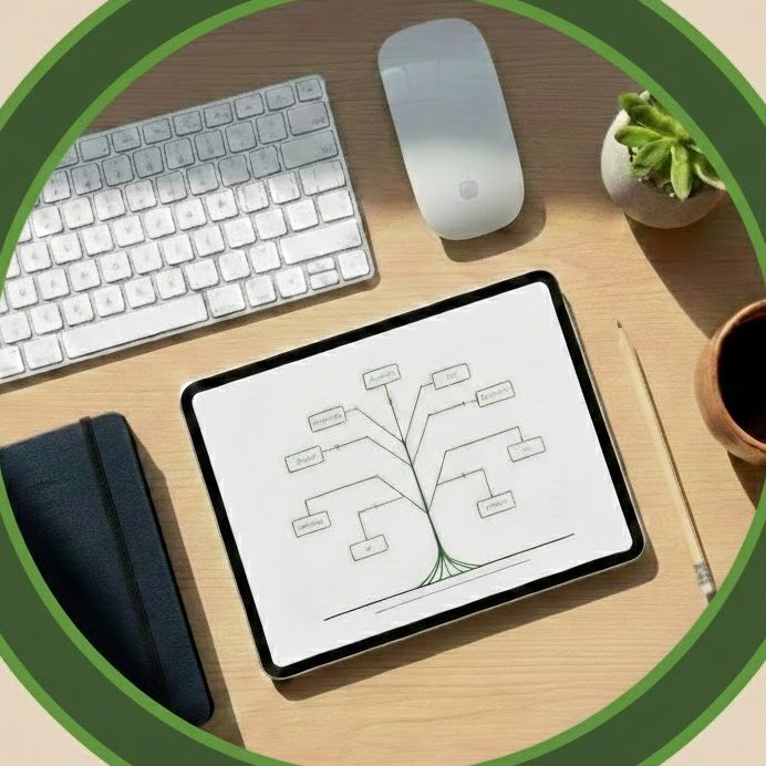 Schéma d'un système nerveux numérique interconnecté, symbolisant une architecture de données fluide et personnalisée.